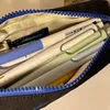 Potloodtassen Schattig Etui met grote capaciteit Borduurwerk Sterren Blauw Nylon Student Briefpapier Schoolbenodigdheden Terug naar 230807