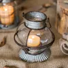 Candle Holders Lantern Classics Halloween Halloween Halloween Metal Metal Glass Jar Mobile Luksus Decoracion Hogar Dekoracja Vintage