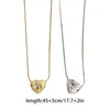 Hanger Kettingen Trendy Hart Ketting Uniek Sleutelbeen Ketting Legering Materiaal Hals Sieraden Voor Bruiloft Feest 40GB