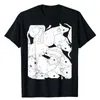 T-shirts pour hommes T-shirt Creepy Cute Rat King I Costume de sorcière d'Halloween | Pastel Goth Rats Graphic Tee Y2k Tops Gift Mouse Imprimé Vêtements