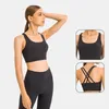 Yoga Outfit Top Reggiseno da donna Palestra Sport sexy Moda Cross Beauty Back Fitness Underwear Sano ad alta resistenza Antiurto Soft Breatha