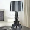 Włochy Design Kartell Bourgie Acryl Lampa stołowa Proste nowoczesne oprawy oświetleniowe Art Decor Home Living/Model Room sypialnia łóżko HKD230808