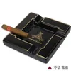 Cigar Ashtray Ceramic Large Diameter Cigar Slot Cigar Smoking Accessories HKD230808