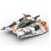 Elettrico / RC Auto Space Wars Arma h Snowspeeders T-47 Airspeeder Snowfield Aircraft Set Modello Building Blocks Giocattoli Regalo per bambini 75144 230807