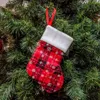 12 pièces fournitures de noël sacs de cadeaux de noël décoration d'arbre de noël bas suédois ornements de noël L230620