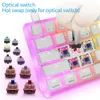 Skyloong GK61 Mechanical Keyboard 60% SK61 Optical Hot Swappable RGB Mini Bluetooth Wireless Keyboards for Gamers Gaming Desktop HKD230808