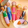 Penne a sfera all'ingrosso Cute Fun Cartoon Creative Doll Pen Student Office Forniture di cancelleria Novità SN6245