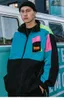 Mens Jackets Men Hip Hop Streetwear Jacket Coat Retro Color Block Patchwork Harajuku Windbreaker Oversized Track Pocket Autumn 230808