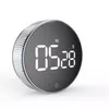 Kök Timers LED Digital Kitchen Timer Study Stopwatch Magnetic Electronic Cooking Counchdown Clock LED Mechanical Remind Alarm Kitchen Gadget 230808