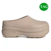 Designer mode tofflor adifom stan smith mule kock skor mens sandaler sier green wonder taupe kärna svart klokt rosa aqua lucid citron lägenheter sommar kvinnors bilder