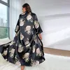 Pigiameria da donna XL-5XL Taglie forti Kimono Robe Loungewear Donna Accappatoio in raso Camicia da notte estiva con scollo a V Con cintura Abito da bagno Lingerie