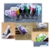 Schoen Onderdelen Accessoires 30Pcs 3D Nieuwigheid Canvas Sneaker Tennis Sleutelhanger Sleutelhanger Partij Sieraden Sleutelhanger Voor Mannen En Vrouwen Drop Levering Sh