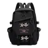 Schultaschen Anime Demon Slayer Rucksack Männer Reiserucksack Frauen Harajuku Schulter für Ninja Muscular Mouse Gym Büchertasche 230807