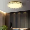 Plafondverlichting Licht Luxe Kristallen Lamp Eenvoudige Studie Slaapkamer AC110V 220V Creatieve Vierkante Woonkamer Binnenverlichting