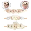 Acessórios de cabelo flor hairband para infantil criança meninas princesa fada headdress bebê elástico estético po headwear