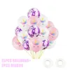 Palloncino unicorno Numero 32 pollici Palloncini foil Ragazze Unicorno Decorazioni per feste di compleanno Stoviglie usa e getta per unicorno Baby Shower HKD230808