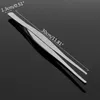 30cm Toothed Tweezers Barbecue Stainless Steel Long Food Tongs Straight Home Tweezers Garden Kitchen BBQ Tool LX4916