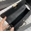 Luxury Chain Handbag CC10A Mirror Quality Calf Leather Crossbody Bag Exquisite Packaging Designer Flip Bag 19CM