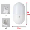 Inne wystrój domu Lampa nocna Lampka Nocna Light Eu US Plug LED LED LIGE LIGHT AC220V Sypialnia Prezent dla dzieci Śliczne na korytarz WC 230807