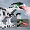 Animali elettrici / RC Big Spray Dinosauri Robot Pterosauri Cartoon Walking Swing Modello animale Dinosaurio elettronico intelligente Giocattoli Regalo per bambini 230808