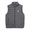 POLO mens vests Vertical collar down vests warm Sleeveless pony Hip Hop fashion jackets outwear coats S-XXXL s0Yj#