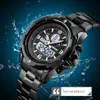 Skmei Watch Men Dual Time Fashion Luminous Digital T nadgarstka alarm Chrono Wodoodporne zegarki sportowe ze stali nierdzewnej 1499
