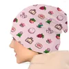 Bérets rose mode Beanie casquettes Stardew vallée Leah jeu de rôle Skullies bonnets Ski doux Bonnet chapeaux