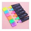 Markers S600 Highlighter Waterproof Drawing Pen Art Markers Pen Pen Not Easy Fade Highlighters Fluorescent Bright Color Drop 230807