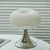 Designer Art Creative Table Lamp Bauhaus Warm Living Bedside Lamp Led Table Lamp Glass Decorative Study Reading Desk Apple HKD230808