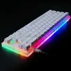 Womier k66 Custom Mechanical Keyboard Kit 65 % 66 PCB CASE Hot-Swap-Schalter unterstützt Lichteffekte mit RGB-Schalter-LED HKD230808