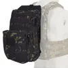 Dagpaket Taktiskt västtillbehör Molle Water Bag Military Army Assault Combat Ryggsäck EDC Airsoft Hunting Rucks Sock Pouch Equipment 230807