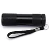 Mini Portable Bright 9Led Red Light Flashlight Key Chain Flashing Lights Torch T for Hunting Forensic Light Sources Lamp