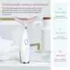 Massageador Facial Pescoço Face Lifting Massageador Pescoço Rugas Removedor de Queixo Duplo LED Pon Therapy EMS Skin Tighten Anti Wrinkle Neck Beauty Device 230808