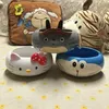 Creative cute ashtray personality ceramic cartoon living room large ashtray hamster food bowl home desktop storage HKD230808