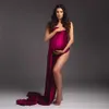 Maternity Dresses Maternity Dresses Photography Props Robes Photoshoot Background Cloth Bright Soft Satin Luster Fabric Studio Shooting Accessorie HKD230808