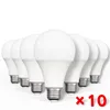 その他のホームガーデン10PCS LED電球ランプE27 AC220V 240Vライトリアルパワー20W 18W 15W 12W 9W 5W 3W LAMPADAリビングルームボンビラ230807