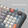 98 touches clavier filaire de jeu bouton mécanique rétro-éclairage coloré accessoires d'ordinateur de bureau pour HKD230808