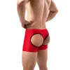 Underpants Men Panties BoxerShorts Man Underwear Mens Boxers Breathable U Convex Male Sexy Plus Size Cuecas Calzoncillos