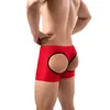 Caleçons hommes culottes BoxerShorts homme sous-vêtements hommes boxeurs respirant U convexe mâle Sexy grande taille Cuecas Calzoncillos