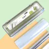 Autres outils de cuisine Distributeur de pellicule plastique Feuille de fixation Cling Film Cutter Alimentaire Sharp Organisateur Outil Accessoires 230807