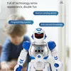 Electric/RC Zwierzęta Inteligentny robot wczesnej edukacji wielofunkcyjny taniec zabawek dla dzieci zdalne sterowanie gestami indukcyjna dla dzieci prezent zabawek 230808