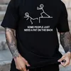 Men's Thirts Match Man Man Man Fashion Massion Home Shirt Sleeve T-Shirt Gights