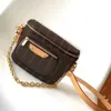 Designerska torba w talii kobiety fanny paczka bombag luksusowa torba na ramię na ramię luźne torba posłańca torebka moda lady luksusowe łańcuch torebki crossbody Dicky0750b Dicky