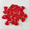 Charms Red Heart Charm Pendants Fashion Small Glass Pendant Jewelry Diy Accessoarer för halsbandsarmband Hantverk