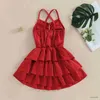 女の子のドレスma baby gaun natal anak perempuan gaun berlipat dengan warna untuk pestaulang
