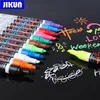 Markers 812pcs Liquid Chalk Marker Pens Erasable Multi Colored Highlighters LED Writing Board Glass Window Art Colorful Marker Pens 230807