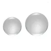 Chandelier Crystal 2 Pcs Transparent Color Glass Ball Healing Sphere Pography Props Decor 40Mm & 30Mm