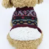 Vêtements pour chiens chandails pour animaux de compagnie hiver chaud vêtements tricotés pour petit moyen chiot Chihuahua Yorkies vêtements à tricoter tenues