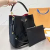 5A Neonoe MM Spalla con coulisse Portafoglio di lusso Borse a tracolla Borsa a tracolla Donna Borsa a tracolla Borse a tracolla Designer Donna Borse di lusso M44020 Borse a secchiello