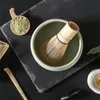 Mais Estilo Bambu Natural Chá Chasen Profissional Matcha Chás Batedor de Chá Cerimônia Ferramenta Escova Caixa Chasen JL1828